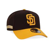 New Era San Diego Padres Classic Two Tone Edition 9Forty A Frame Snapback Cap, blu navy, Taglia unica