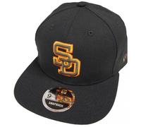 New Era San Diego Padres Cooperstown Snapback Cap Nera 9Fifty Edizione Limitata