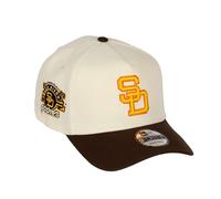 New Era San Diego Padres MLB San Diego Stadium Sidepatch Cooperstown Chrome Brown 9Forty A-Frame Snapback cap