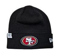 New Era San Francisco 49ers NFL Loop Label Knit Nero Berretto Invernale