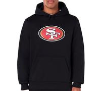 New Era Felpa con Cappuccio San Francisco 49ers con logo NFL Nero