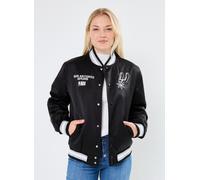 New Era - Satin Bomber San Antonio Spurs - Unisexe W Nero - Abbigliamento XS Nero