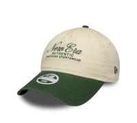 New Era Script 9Twenty Cappello Donna A-Frame Beige Verde