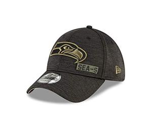 New Era Seattle Seahawks 39thirty cap Salute To Service 2020 Black - L-XL