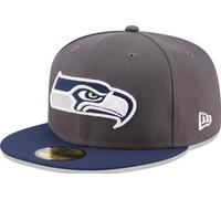 New Era Seattle Seahawks Graphite Sidepatch 59Fifty Limited Edition Fitted Cap