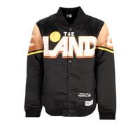 New Era - Snap Satin Bomber Jacket - - Jackets - Uomo - Nero - L