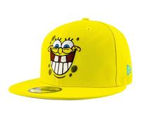 New Era Spongebob Squarepants Big Face 59Fifty - Cappello aderente, Giallo, 58
