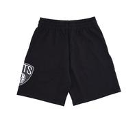 New Era, ,Sport ,Uomo ,Nero ,M Shorts Neri con Logo Brooklyn Nets