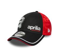 New Era Stagionale Cappello da Baseball - Aprilia da Corsa Nero Rosso Cappello