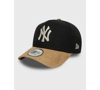 New Era - NY Yankees E-frame - Cappellino nero con visiera beige in camoscio a contrasto-Multicolore One Size