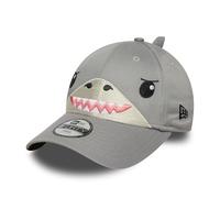 New Era Superman Paint Base Black 9Forty - Cappellino snapback per bambini, Hai Gesicht Grau#38275, 4-6 Years