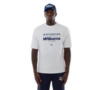 New Era T-Shirt Oversize Williams Bianco, bianco, XL