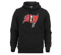 New Era Tampa bay Buccaneers Felpa con Cappuccio - NFL - Logo Team - Nero