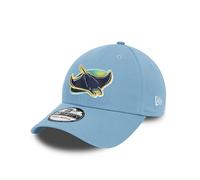 New Era Tampa bay Devil Rays MLB Historic Logo Azzurro 39Thirty Berretto Elasticizzato