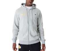 New Era Team Script FZ Hoody LOSLAK HGRMTG Los Angeles Lakers - Felpa con Cappuccio Maschio,