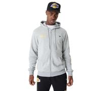 New Era Team Script FZ Hoody LOSLAK HGRMTG Los Angeles Lakers - Felpa con Cappuccio Maschio,