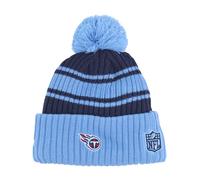 New Era - Tennessee Titans Pom Pom Beanie Hat - - Accessories - Uomo - Blu - ONE SIZE