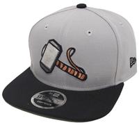 New Era Thor Gray Snapback Cap Basecap Baseball Black UV 9FIFTY 950 OSFA