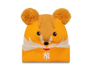 New Era Tod Animal Pom New York Yankees Junior Beanie One Size
