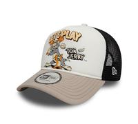 New Era Tom e Jerry Let's Play A-Frame Trucker cap Beige