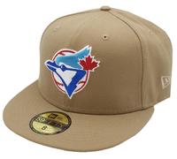 New Era Toronto Blue Jays Khaki Cooperstown Sidepatch 59Fifty Limited Fitted Cap