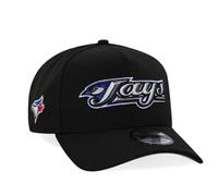 New Era Toronto Blue Jays Script Classic Edition 9Forty A Frame Snapback Cap, Nero , Taglia unica