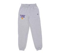 New Era, ,Trousers ,Uomo ,Grigio ,S Pantaloni Jogger Lakers Script