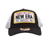 New Era Trucker Adjustable Cap NE Logo Nero Grigio, Nero , Taglia unica