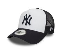 Cappellino New Era Team Colour Block A-Frame 9FORTY New York Yankees bianco nero