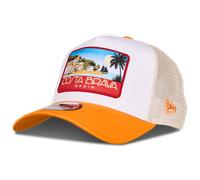 New Era Ne Location Patch Trucker 810 - Med Orange One Size