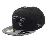 New Era Uomo Cappellini/Fitted cap Grey Collection England Patriots 59Fifty Nero 7 1/8-56,8cm