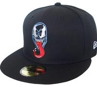 New Era Venom Logo Pe Red UV 59Fifty Fitted Cap Marvel Comics Edizione Limitata