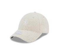 New Era Verstellbar Teddy cap 9Forty York Yankees Frauen Baseball Fanartikel Beige MLB - One-Size