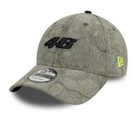 New Era VR46,9FORTY Pattern Cord Berretto da Baseball Grigio,TagliaUnica