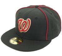 New Era Washington Cittadini Black Sidepatch 59Fifty Fitted Cap Limited Edizione