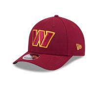 New Era Washington Commanders Team 9Forty Adjustable M-Crown cap Rosso SCU