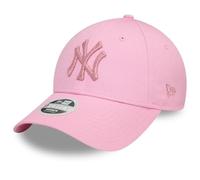 Cappellino New Era New York Yankees Logo Metallico MLB 9FORTY rosa