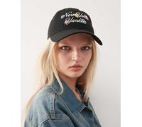 New Era - Womens NY Yankees 9twenty - Cappellino nero con scritta e fiori One Size
