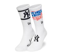 New Era - World Series Crew Socks 2 Pack - - Underwear - unisex - Bianco - S