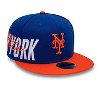 New Era York Mets Sidefont Blue/Orange 9Fifty Snapback cap - One-Size