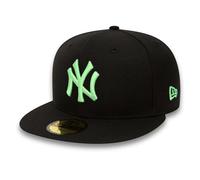New Era York Yankees 59fifty cap Season Basic Black/Island Green - 7 1/2-60cm