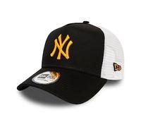 New Era York Yankees cap Trucker Kappe League Essential Basecap MLB Baseball Schwarz - One-Size