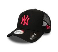 New Era York Yankees MLB cap Kappe Trucker Baseball Diamond Era Schwarz Neon Pink - One-Size