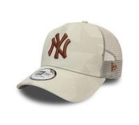 New Era York Yankees MLB cap Trucker verstellbar Basecap Kappe Baseball Beige - One-Size