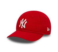 New Era York Yankees MLB League Essential Cardinal Red White 9Forty Infant cap - Infant