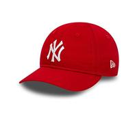 New Era York Yankees MLB League Essential Cardinal Red White 9Forty Infant cap - Infant