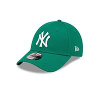 NEW ERA Cappello da baseball 'LEAGUE ESS 9FORTY NEYYAN' verde / bianco, Taglia 55-60