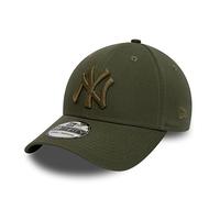 New Era York Yankees MLB League Essential Tonal Olive 39Thirty Stretch cap - XS-S