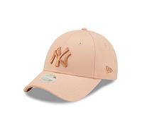 New Era York Yankees MLB Metallic Logo Blush Sky 9Forty Adjustable Women cap