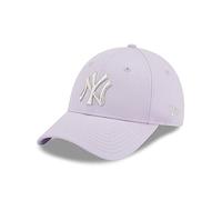 New Era York Yankees MLB Metallic Logo Lightpurple 9Forty Adjustable Women cap - One-Size